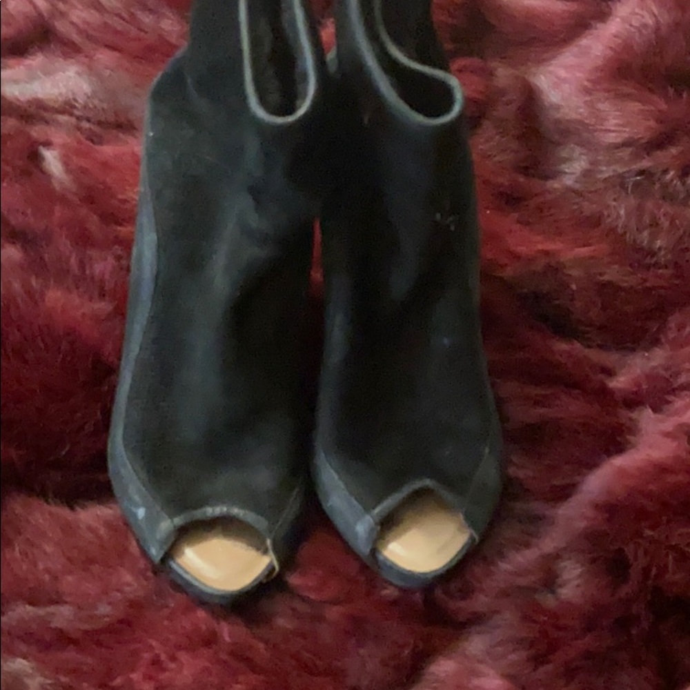 Ugg suede black booties